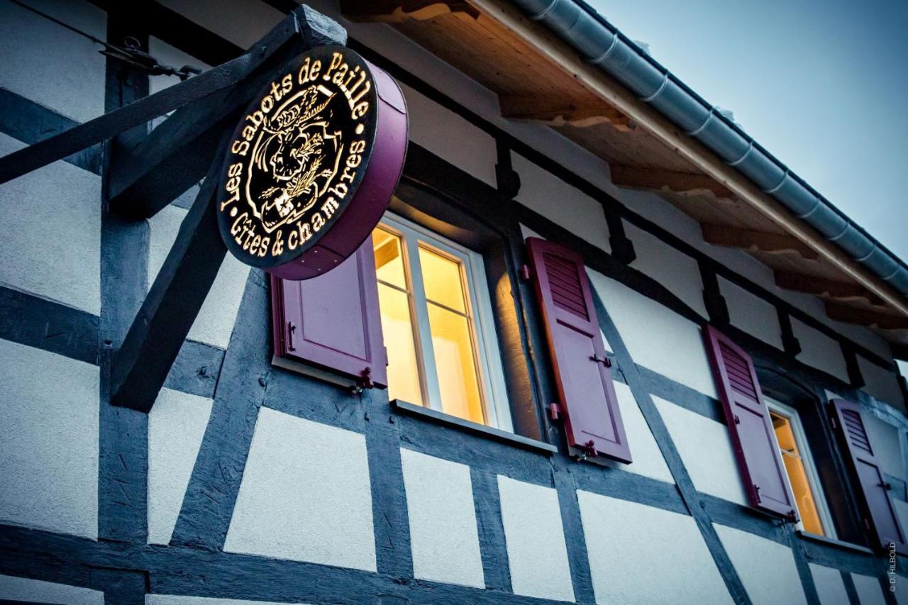 Gite Les Sabots De Paille, Alsace Haut-Rhin Ballesdorf Exteriér fotografie