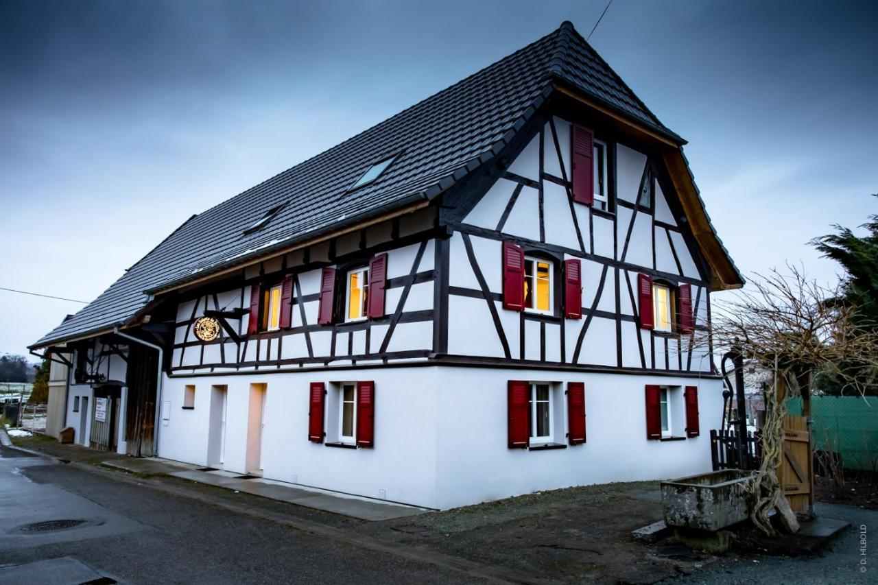Gite Les Sabots De Paille, Alsace Haut-Rhin Ballesdorf Exteriér fotografie