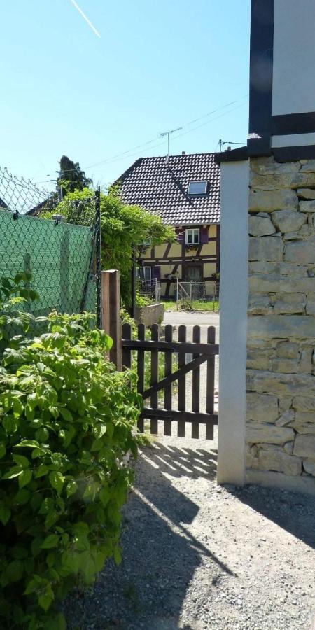 Gite Les Sabots De Paille, Alsace Haut-Rhin Ballesdorf Exteriér fotografie